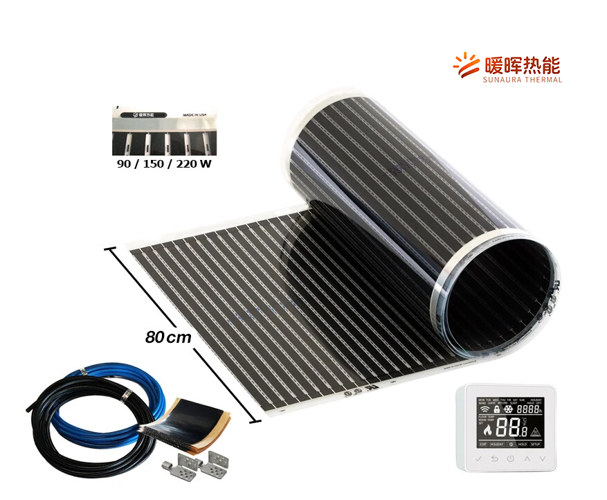 PTC Graphene Heating Foil – OEM/ODM Flexible Radiant Heating Film
