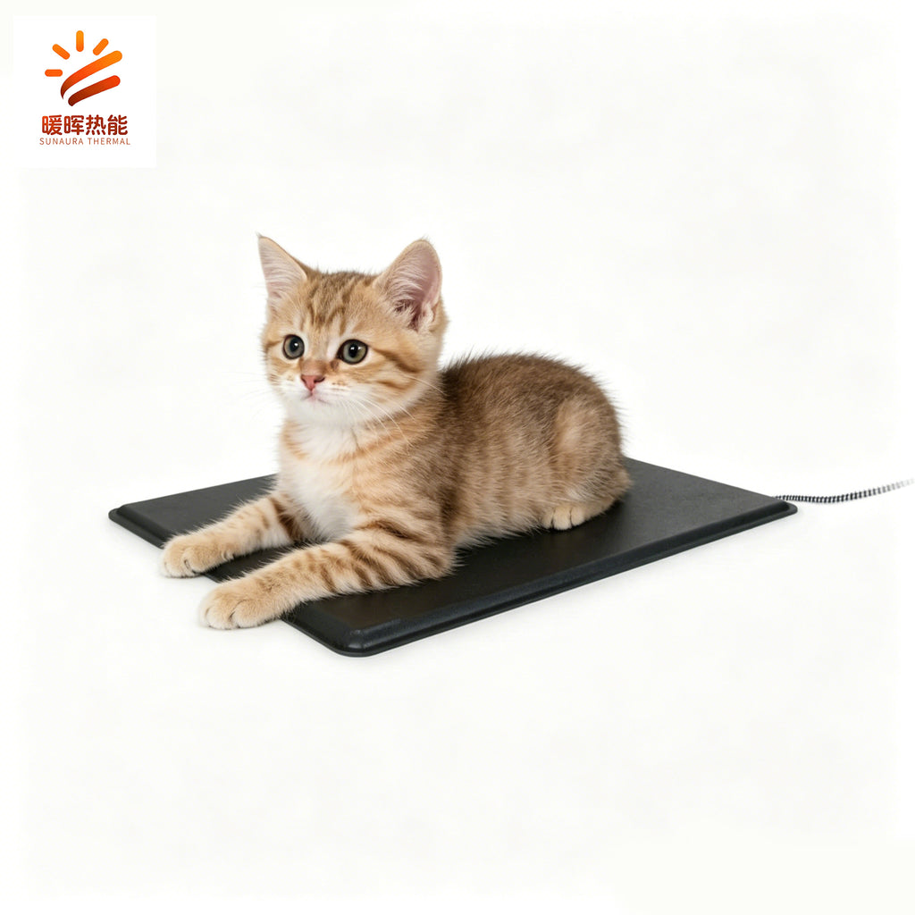 SunAura Thermal Pet Heating Pad Pet Heating mat  Pet Heating Pad Electric Indoor Waterproof for Reptiles, 8" x 12" inch – OEM/ODM