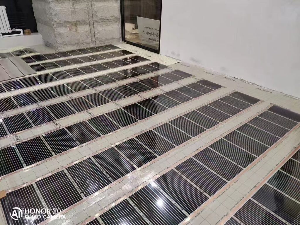 Graphene Heating Sheet, Electric Floor Heating Mat for Home & Reptile Terrariums