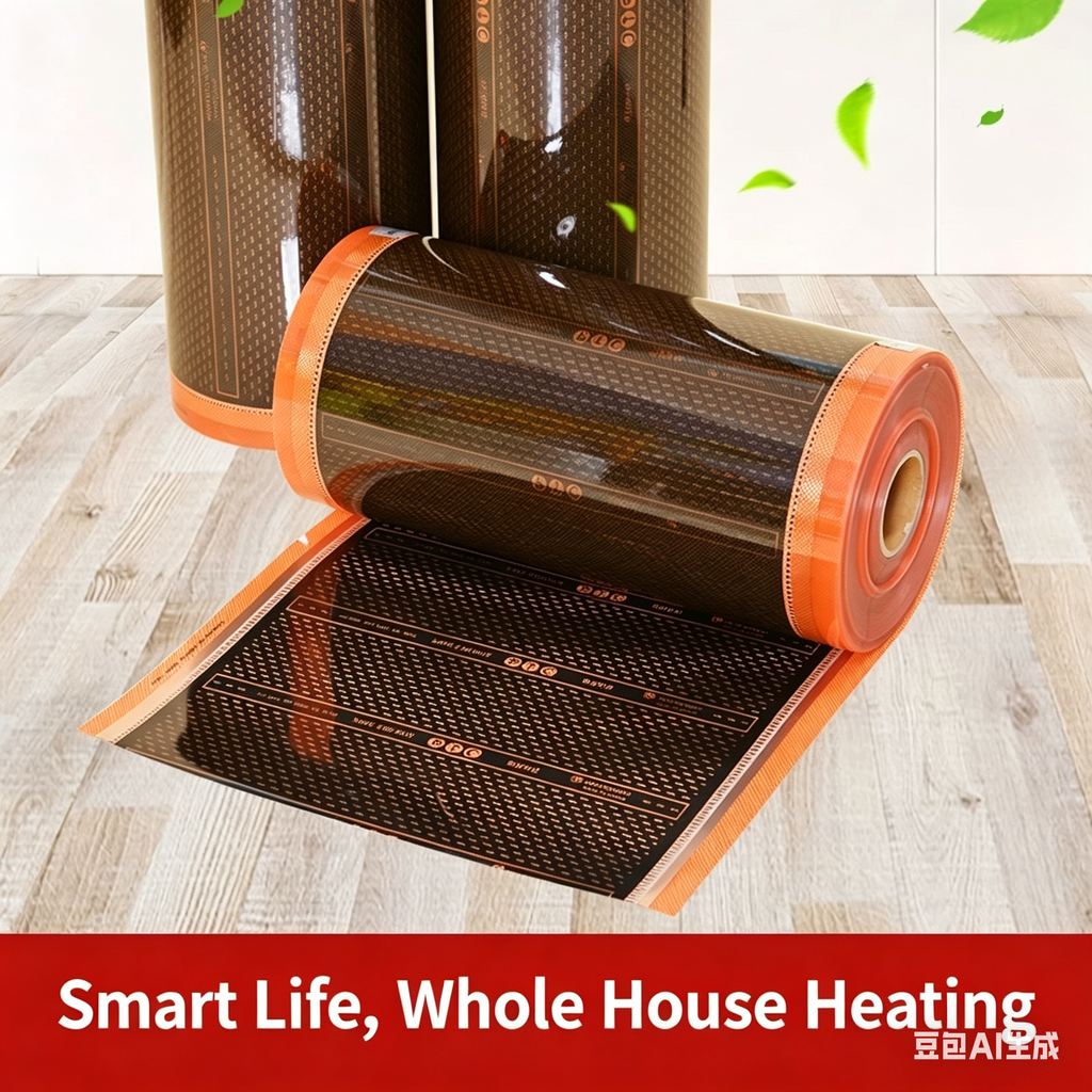 sunaura thermalGraphene Electric Underfloor Heating, Whole House Heating Solution, Home Heating Film, Electric Heating Kang & Complete Heating System Kits
