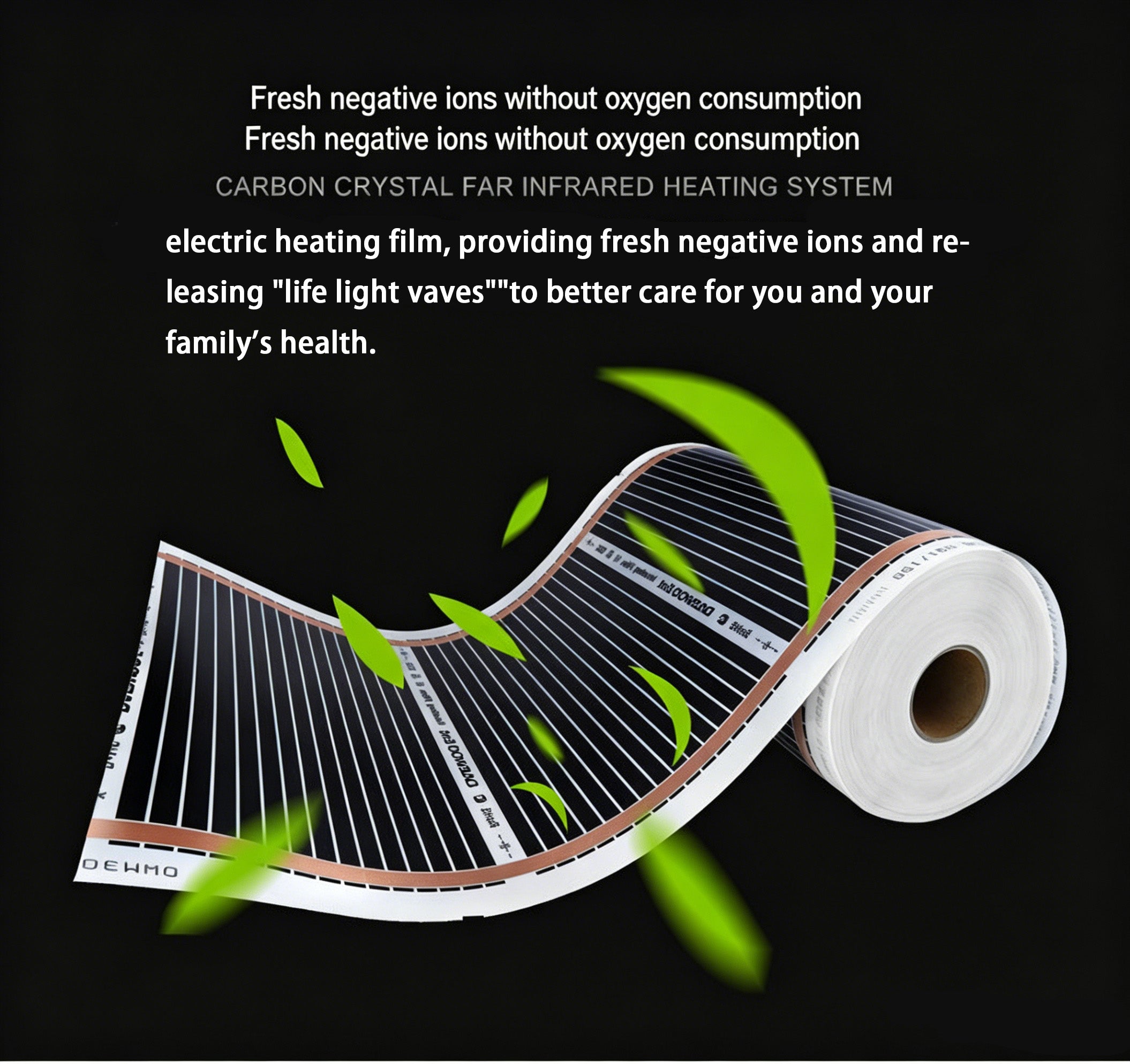 sunaura thermalGraphene floor heating full house installation electric floor heating electric heating film electric heated kang home heating
