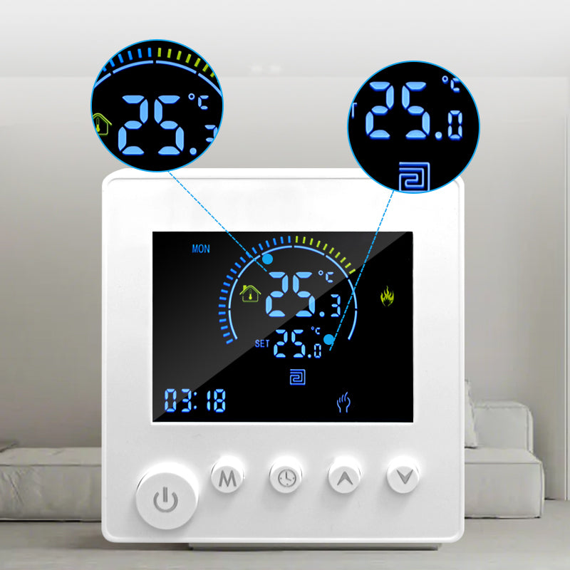 SunAura K1M Intelligent WiFi Thermostat for Electric Floor Heating