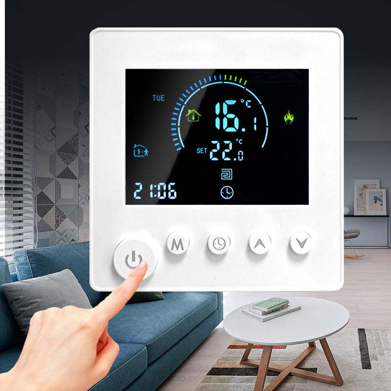 SunAura K1M Intelligent WiFi Thermostat for Electric Floor Heating