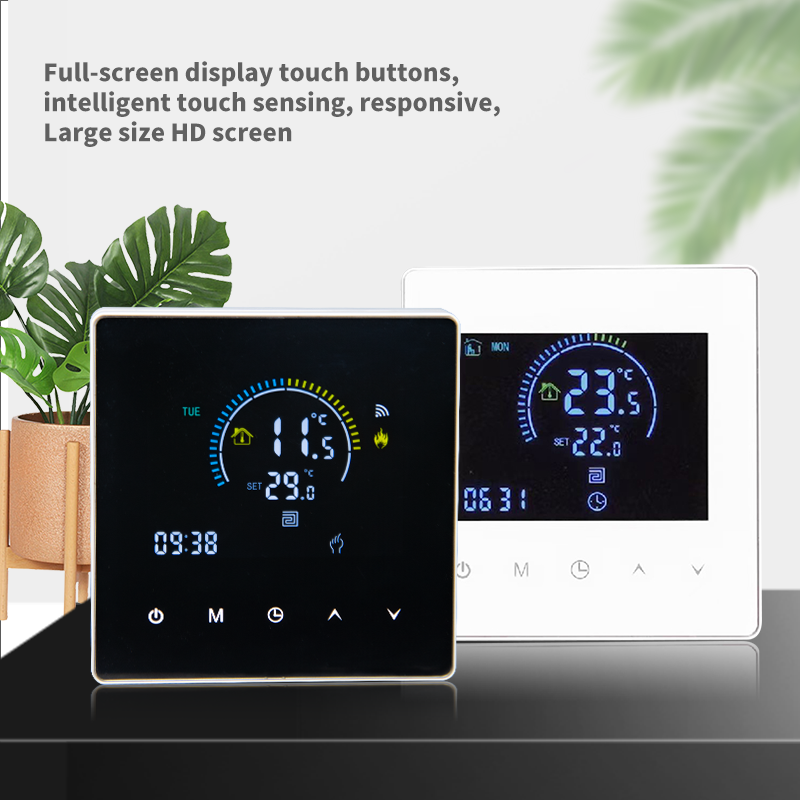 SunAura K2 Intelligent Digital Thermostat – Programmable WiFi Floor Heating Controller